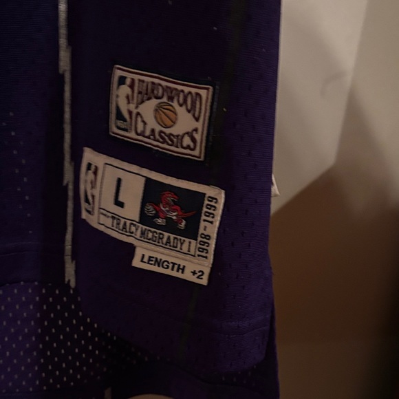 NBA Raptors Kids Purple Basketball Jersey - Picture 2 of 5